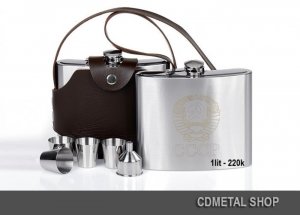 Bình đựng rượu Inox CCCP