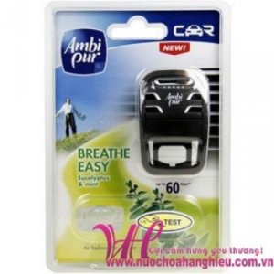 Ambi Pur Breathe Easy Tinh dầu cao cấp cho xe hơi