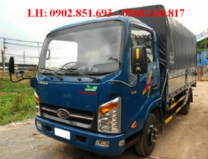 Hình ảnh xe tải veam vt250 thùng bạc