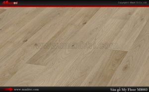 Thi công lắp đặt sàn gỗ công nghiệp My Floor M8003 giá rẻ nhất tại TPHCM