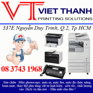 Cty Việt Thành Sửa chữa máy photocopy canon ir 2520 , giá rẻ , dịch vụ tận nơi, hậu mãi chu đáo