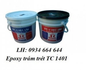 Keo epoxy trám trét vết nứt, epoxy trám khe nứt TC-1401