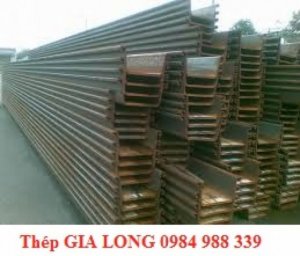 Cọc cừ larsen 400x170x15.5x12m