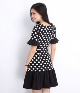 Đầm suông bi đuôi cá DN ZID16320