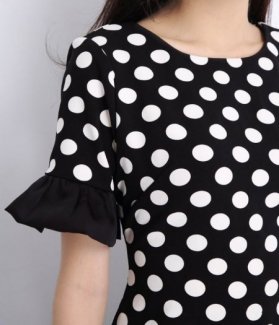 Đầm suông bi đuôi cá DN ZID16320