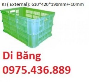 Sóng nhựa c3, hộp nhựa đặc b5, sọt trồng rau, hộp đựng linh kiện DT4