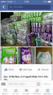 Bỉm quần paby's Thạch Thảo