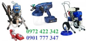 Địa chỉ bán máy phun sơn dầu , máy phun sơn nước Graco