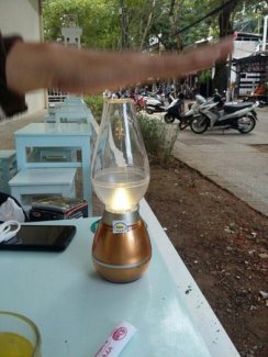 Đèn dầu cảm biến