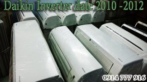 Máy lạnh inverter Daikin date 2011