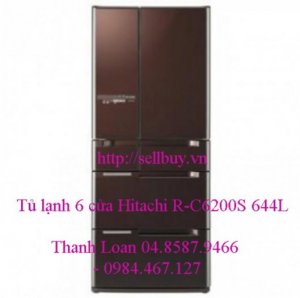 Ơn zời Tủ lạnh Hitachi R-C6200S 6 cửa 644L Nhật Bản đây rồi !!!!!!!!!!