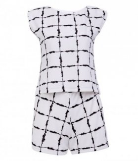 Set áo và quần short in 3D ZID28103