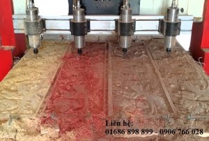 Máy chạm khắc gỗ vi tính, máy đục gỗ giá rẻ