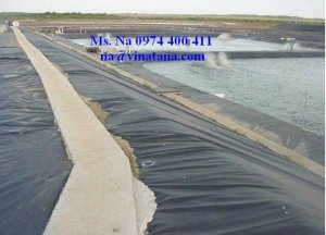 Màng ghép HDPE lót hồ nuôi thủy sản