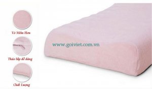 Gối ngủ thông minh chống đau mỏi vai cổ,Gối cao su thiết kế massa