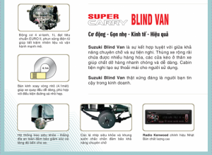 Cần Bán Xe Suzuki Blind Van