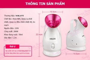 Máy xông hơi mặt Sokany ZJ-608