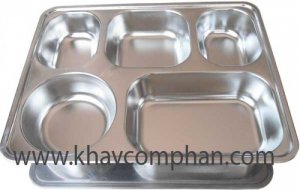Khay an inox