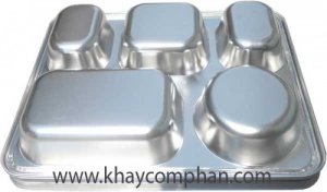 Khay com inox