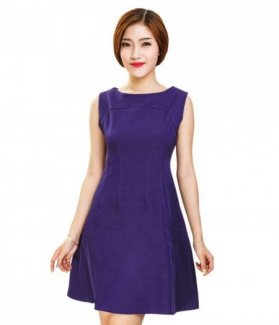 Đầm xòe công sở Giri ZID16529