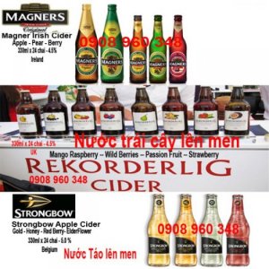 Nước uống trái cây lên men Magners Irish Cider Strongbow Cider nhập khẩu