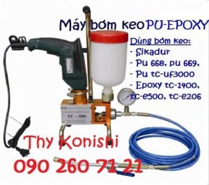 Máy chống thấm hiệu quả, máy bơm chống nứt tốt nhất cho công trình