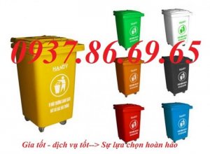 Thùng rác công cộng 550l, thùng rác 240l màu xanh, thùng rác 90l, thùng rác con thú, thùng rác y tế