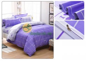 Vỏ chăn ga gối với gam màu và thiết kế tinh tế, mang lại không gian đẹp cho gia đình bạn.