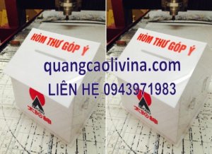 Thi công hòm phiếu tại Quận 6 TP HCM