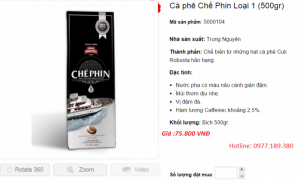 Cà Phê Trung Nguyên chế phin số 1