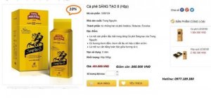 Cà phê Sáng tạo 8 Trung Nguyên - 500gr