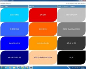 Bộ Máy Bán hàng cảm ứng dùng cho Nhà Hàng Chuyên nghiệp tại Bình Dương, TP.HCM và Đồng Nai