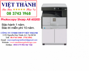 Máy Photocopy Sharp Ar 6020D  – Cty TNHH Việt Thành