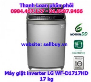 Phát hiện máy giặt lồng đứng LG inverter WF-D1717HD 17 kg  giá rẻ nhất thị trường.