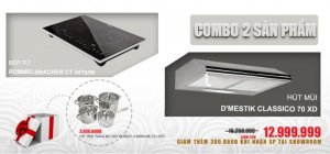 chương trình khuyến mãi vàng cho thiết bị nhà bếp