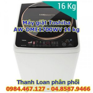 Bất ngờ với khối lượng giặt giũ lên tới 16 kg của chiếc máy giặt Toshiba AW-DME1700WV 16 kg giá siêu rẻ