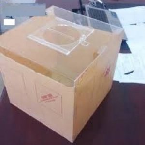 Thùng phiếu mica, menu míc giá rẻ