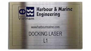 Bảng hiệu công ty ăn mòn, chữ nổi inox ...giá rẻ