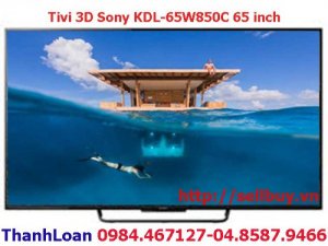 Tivi Sony 65 inch 3D giá khuyến mãi cực sốc, Tivi Sony KDL65W850C 65 inch