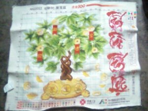 Thành phẩm tranh thiêu chữ thập