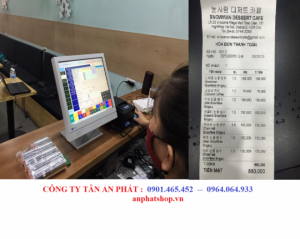 Máy tính tiền tích hợp Phần mềm quản lý Quán Cafe bán tại Cầu Giấy Ba Đình Đống Đa Thanh Oai Từ Liêm Hà Nội