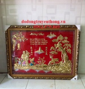 Tranh mừng thọ ông bà