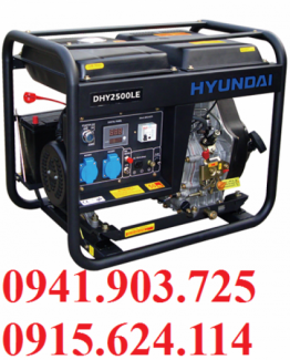 Máy phát điện chạy dầu Diesel Hyundai DHY 2500LE (2Kw)