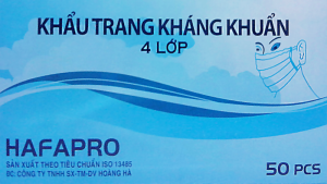 Hộp Khẩu Trang 4 Lớp HAFAPRO