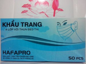 Hộp Khẩu Trang 4 Lớp HAFAPRO