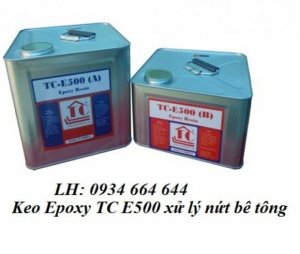 Keo Epoxy xử lý nứt bê tông