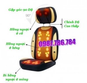 Đệm massage hồng ngoại 4d Kimura Onaga Japan