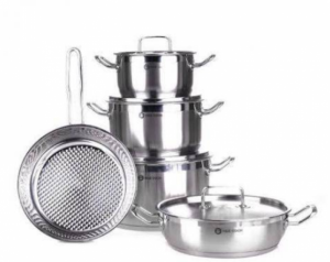 Bộ nồi Inox H&E COOK 