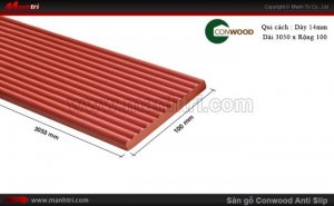 Sàn gỗ ngoài trời conwood