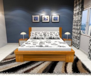 Giường ngủ giá rẻ - nhận thiết kế
